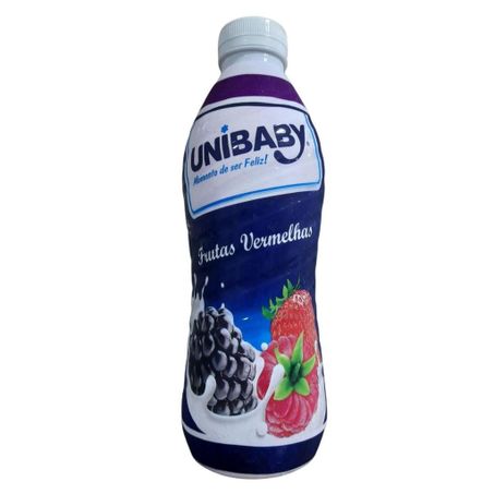 Bebida Lactea Unibaby 800g Garrafa Frutas Vermelhas