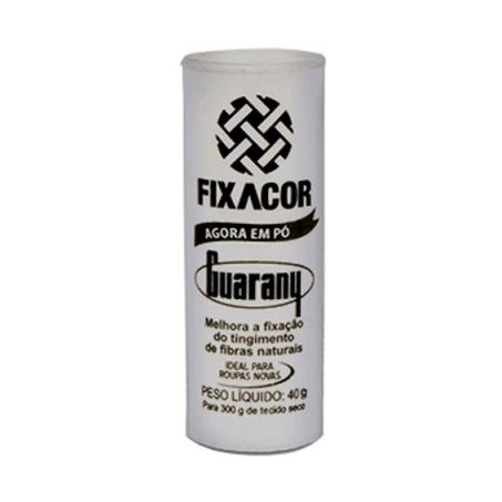 Fixador de Corante Para Roupas Guarany Pó Embalagem 40G