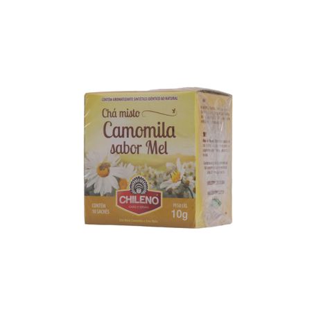 Chá Misto Chileno Camomila e Erva Mate Caixa com 10un - 10gr 360-34