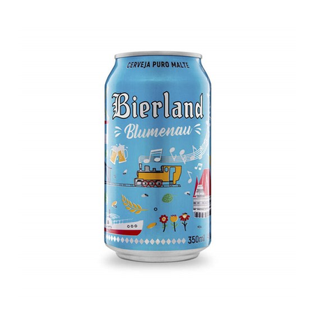 CERVEJA BLUMENAU PILSEN 350ML LATA 