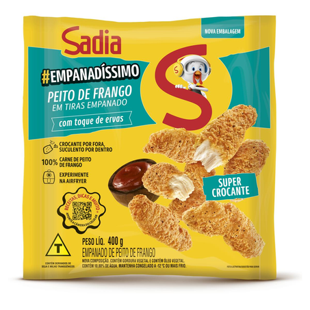 Empanadíssimo Sadia 400g - Toque de Ervas