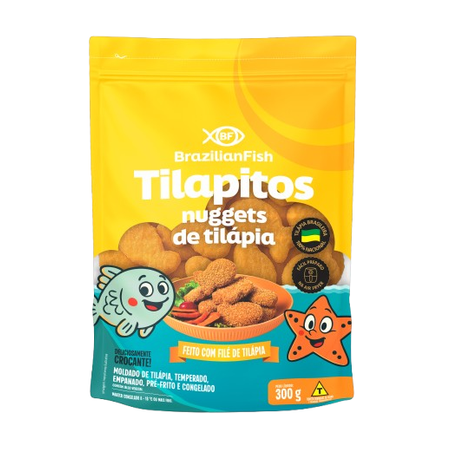 NUGGETS DE TILÁPIA BRAZILIAN FISH 300G