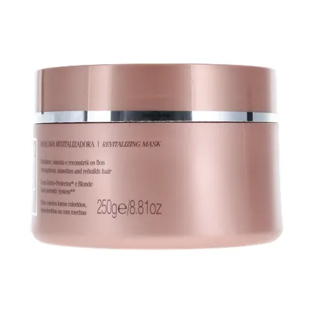 MÁSCARA DE TRATAMENTO AMEND LUXE CREATIONS BLONDE CARE POTE 250G 360-5