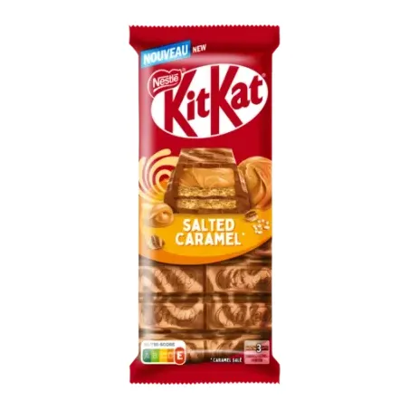 Chocolate salted caramel block kitkat 99g
