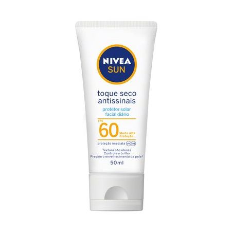 Protetor nivea facial 60fps 50ml