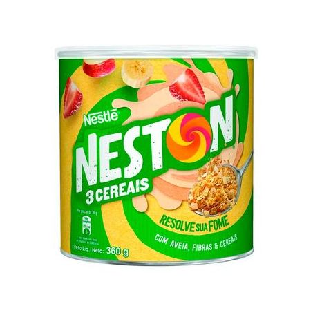 Cereal nestle neston 3 cereais 360g