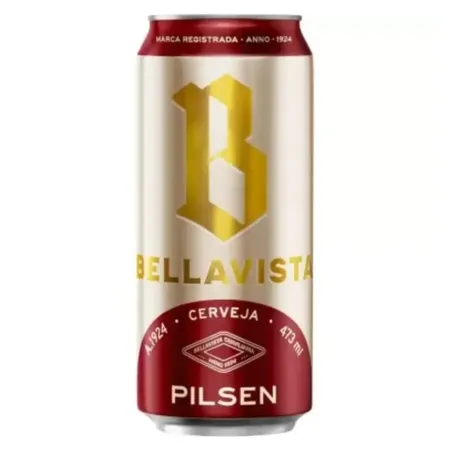Cerveja bellavista pilsen 473ml