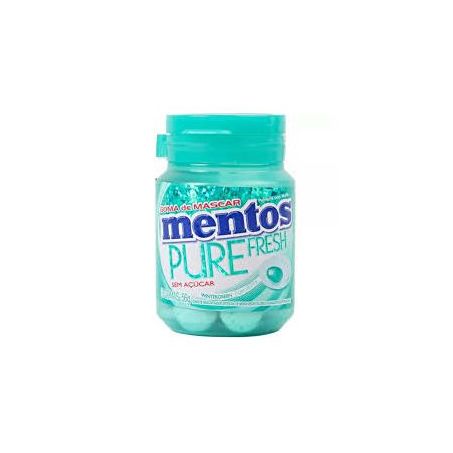 Gomas de Mascar Mentos Wintergreen Pote com 28un - 56gr