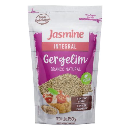 GERGELIM BRANCO NATURAL INTEGRAL JASMINE