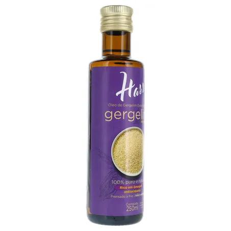 ÓLEO EXTRA VIRGEM DE GERGELIM HASS  250ML 360-32