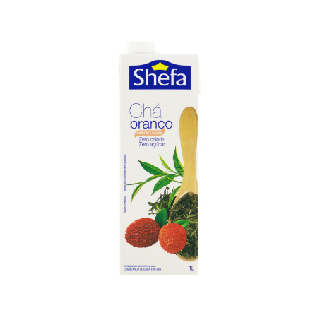 CHÁ BRANCO LICHIA ZERO AÇÚCAR SHEFA