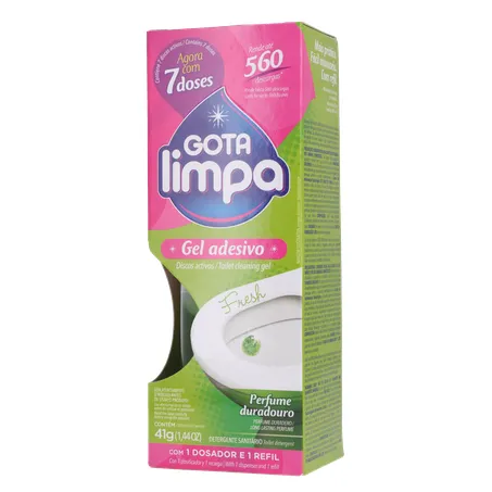 Gel adesivo gota limpa fresh caixa 41g 360-2