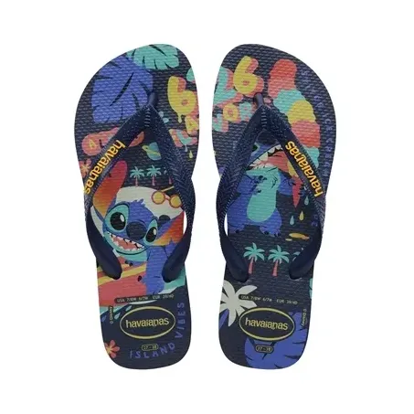 CHINELO HAVAIANAS TOP DISNEY CLASSC MAR/AMAR 41/42