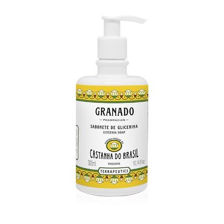 SABONETE LIQUIDO GRANADO TERRAP CASTANHA 300ML 