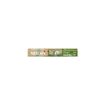 Cápsula nespresso nescafé brazil c/10 44g