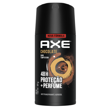 Desodorante aerossol axe dark temptation 150ml