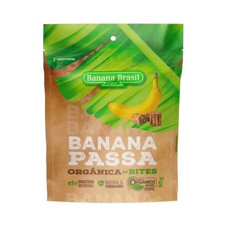 BANANA PASSA BRASIL ORGANICA 50G