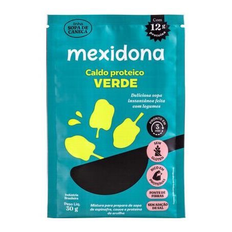 Caldo Verde Proteico Mexidona 30g