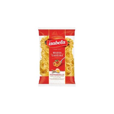 Massa isabela caseira pappardelle c/ ovo
