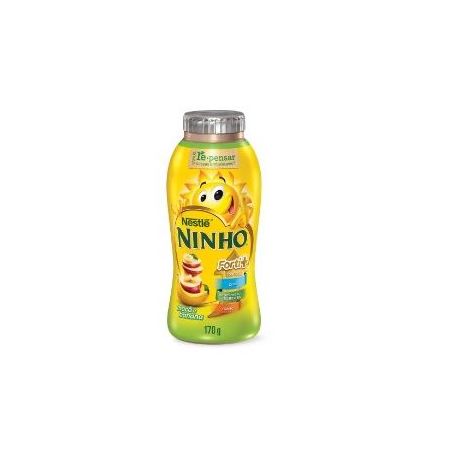 IOGURTE NESTLE NINHO MACA E BANANA GARRAFINHA 170G
