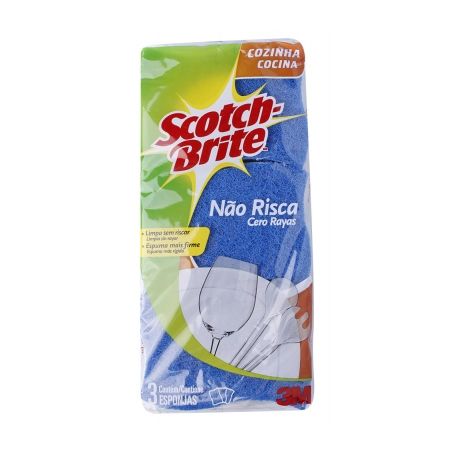 Esponja Scotch Brite Não Risca 3M