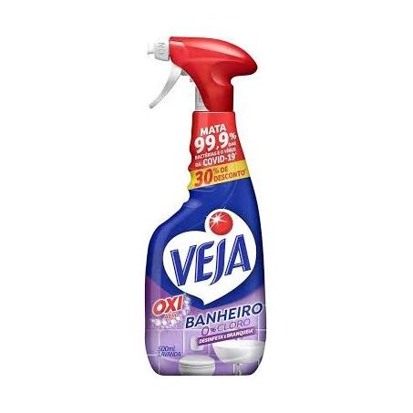Desinfetante de Uso Geral Veja Lavanda Frasco Borrifador 500ml