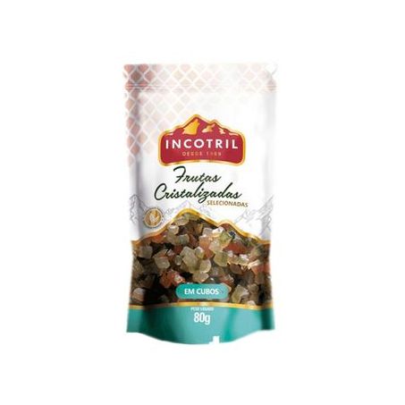 Frutas cristalizadas incontril 80 g