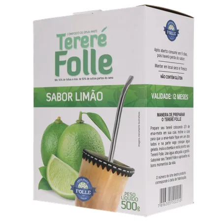 Erva tererê folle limão 500g 360-22