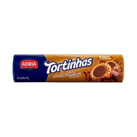 TORTINHAS ADRIA CHOC E AVELA 140G