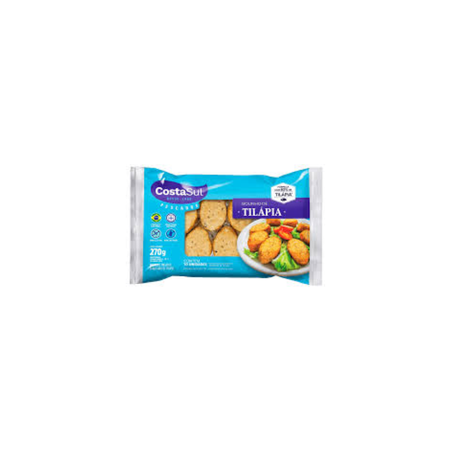 BOLINHO COSTA SUL DE TILÁPIA PACOTE CONGELADO 270G