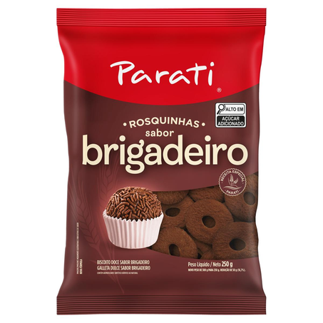 Biscoito Rosca Parati 250g - Brigadeiro