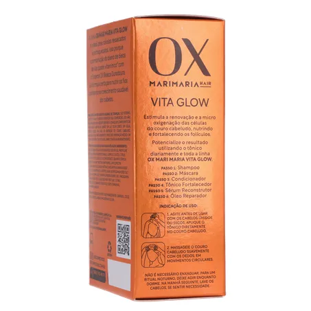 Tônico Capilar Fortalecedor Mari Maria Ox Vita Glow Frasco com 30Ml 360-25