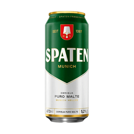 Cerveja spaten 473ml lata
