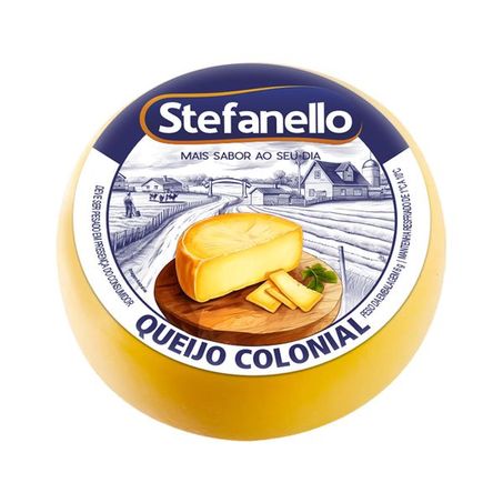 QUEIJO STEFANELLO COLONIAL A VACUO KG