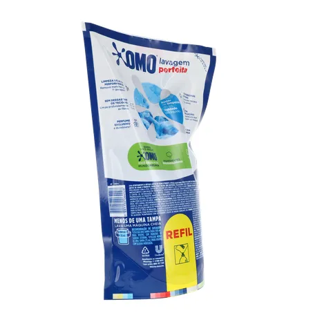 Lava Roupas Líquido Omo Lavagem Perfeita Sachê 900ml 360-14