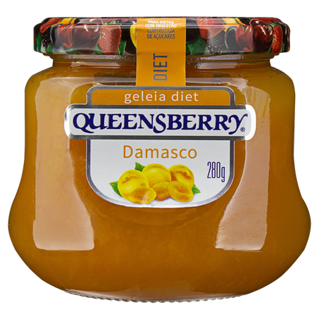 Geléia Queensberry Diet Damasco Vidro 280G