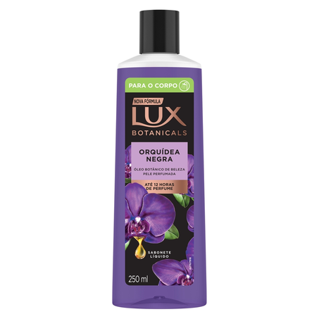 Sabonete Líquido Lux Botanicals Orquídea Negra 250ml 360-1