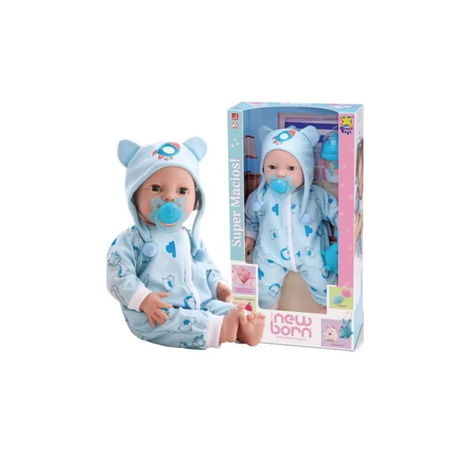 BONECO DIVERTOYS NEW BORN PIJAMA MENINO REF.8192
