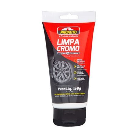 Limpa Cromo Proauto Embalagem 150G