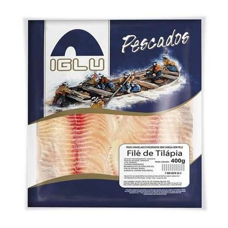 Filé Tilapia IGLU Iqf 400g