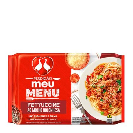 MASSA PERDIGAO FETUCCINI C/MOL BOLONHESA 300G
