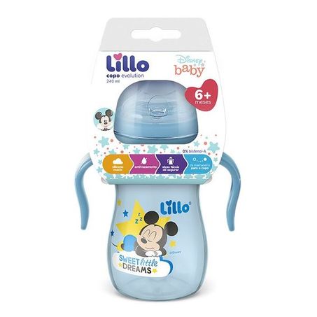 Copo lillo evolution mickey 240ml