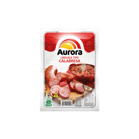 Linguiça calabresa aurora 400g