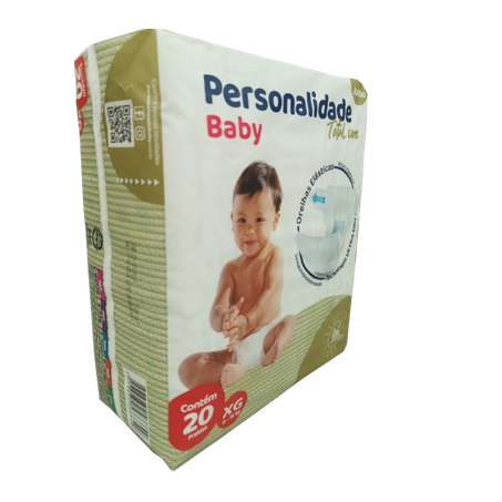 FRALDA PERSONALIDADE BABY JUMBO XG C/20           
