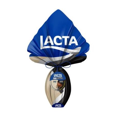 Ovo pascoa lacta laka/diam negro 494g