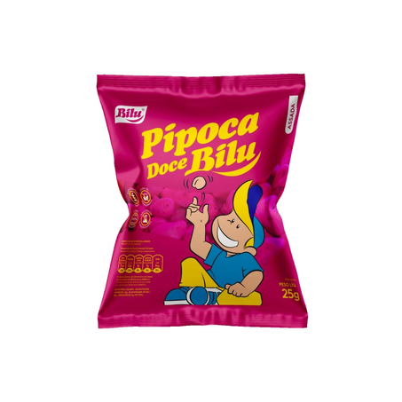 Pipoca Doce Bilu Pacote 31G