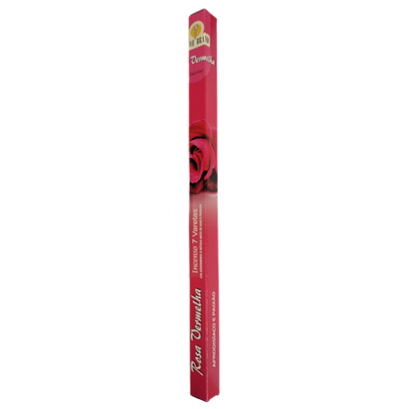 INCENSO CLOVE BRAND ROSA VERMELHA C/7UN