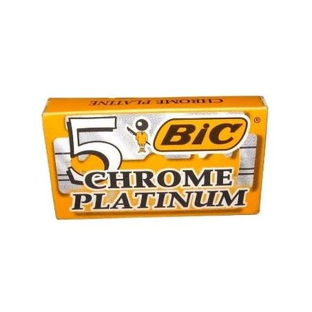 LAMINA BIC DE BARBEAR CHROME PLATINUM 5UN