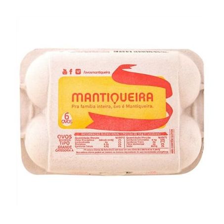 OVO MANTIQUEIRA BCO C/6