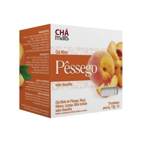 CHA MAIS PESSEGO 15G